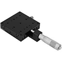 X etapa lineal- Keenso SEMX80-AC Micrómetro manual de precisión lineal etapa de traducción- Tabla de deslizamiento de…